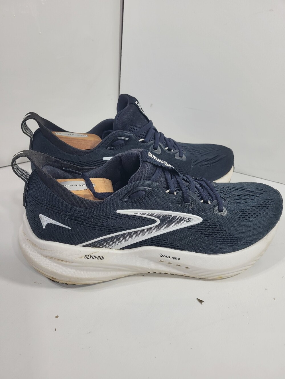 Brooks Glycerin 22 Men's Running Shoes Size 10 D Black Grey 1104451D090